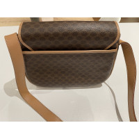 Céline Shoulder bag Canvas in Brown