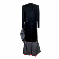 Nina Ricci Kleid aus Seide in Schwarz