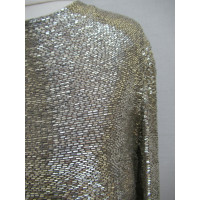 Yves Saint Laurent Kleid aus Seide in Silbern
