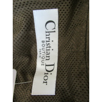 Christian Dior Anzug aus Leder in Braun