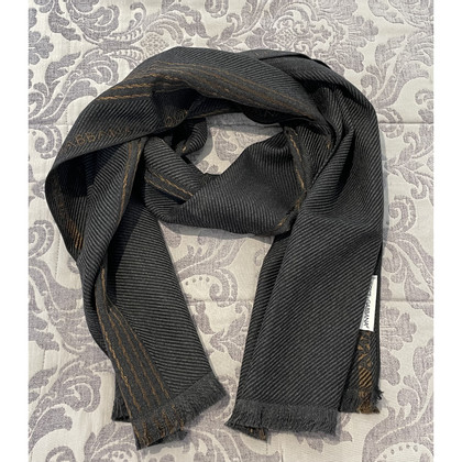Dolce & Gabbana Schal/Tuch aus Wolle in Grau