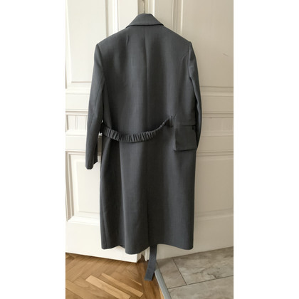 Commission Jacke/Mantel aus Wolle in Grau