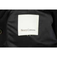 Henry Cotton's Veste/Manteau en Noir