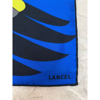 Lancel Schal/Tuch aus Seide in Blau