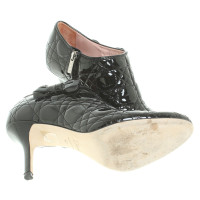 Christian Dior Lakleren laarzen in zwart