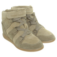 Isabel Marant Suede sneaker wedges