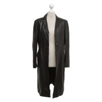 Other Designer T-Store Trussardi - Leather coat in brown