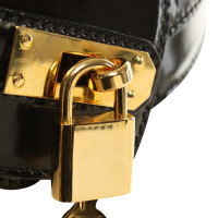 Moschino Leather belt in black
