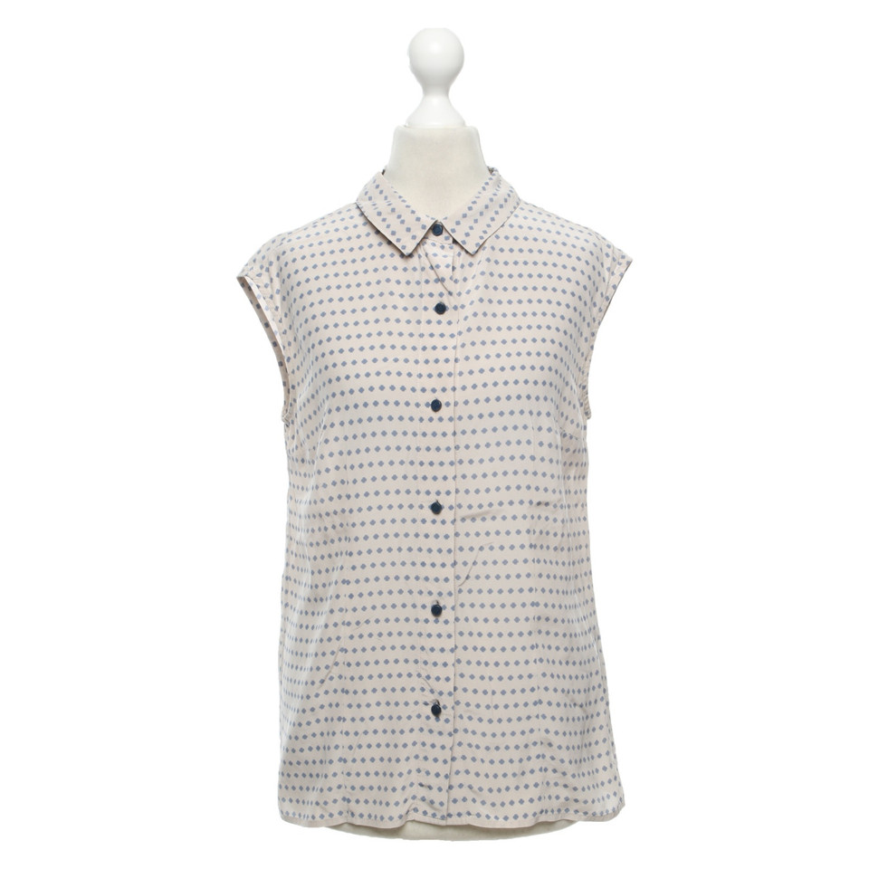 Marc By Marc Jacobs Seidenbluse mit Muster