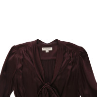 Burberry Silk blouse in Bordeaux
