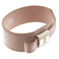 Hermès Leather bracelet in blush pink