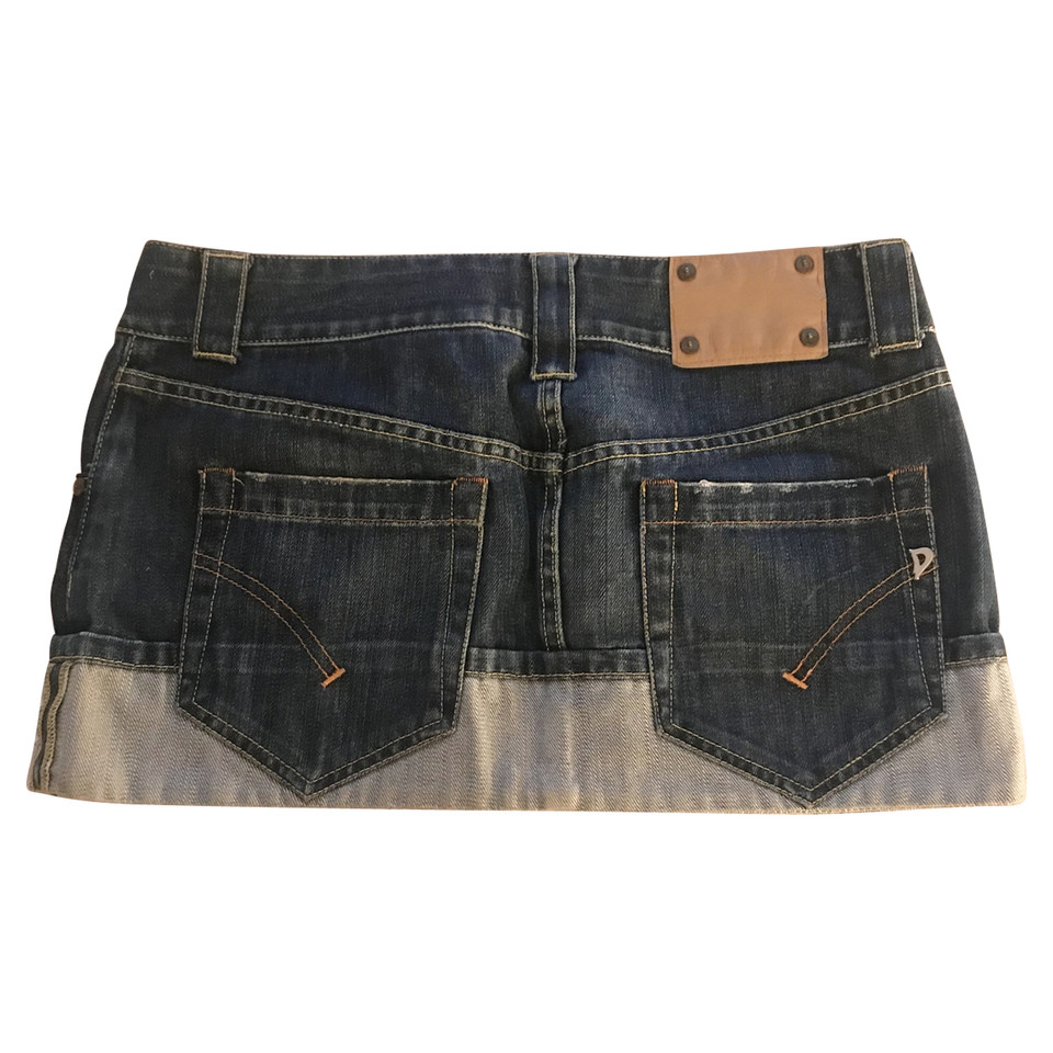 Dondup Skirt Jeans fabric in Blue