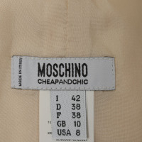 Moschino Cheap And Chic Gonna in Crema