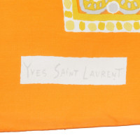 Yves Saint Laurent Zijden sjaal met fantasiemotief