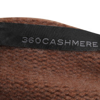 360 Sweater Cardigan cachemire marron