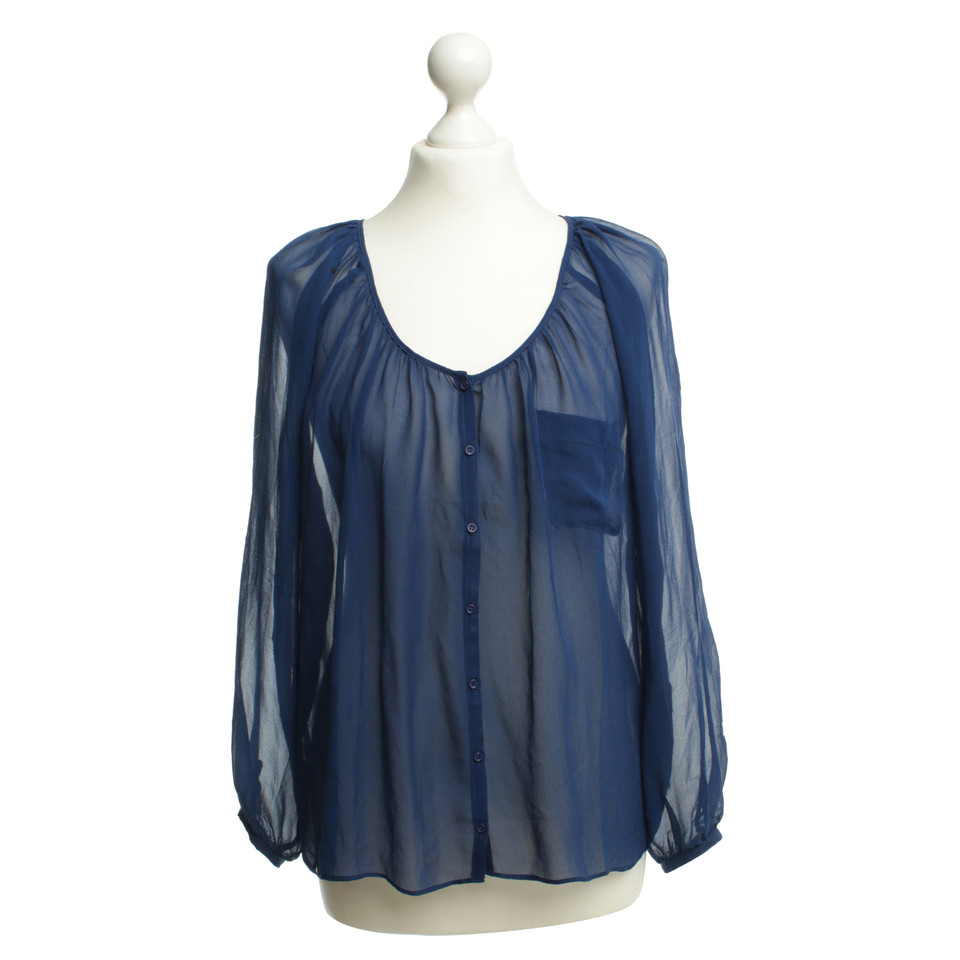 American Vintage Silk blouse in blue