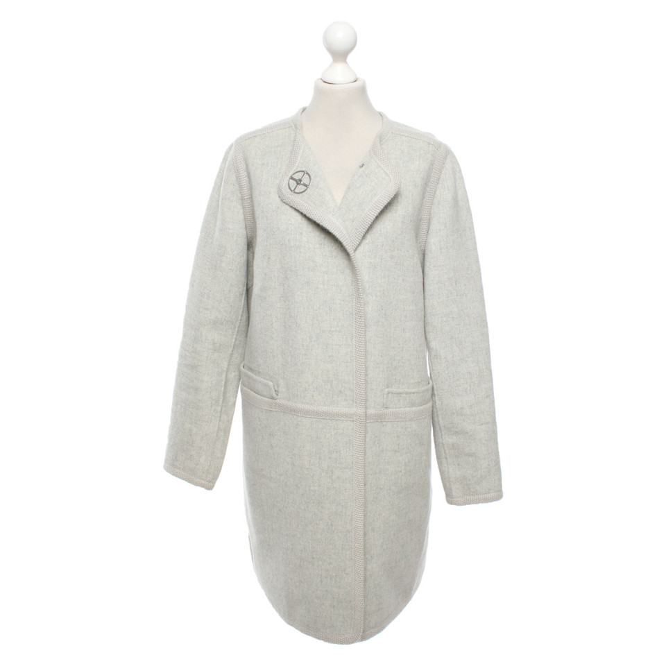 Diane Von Furstenberg Jacket/Coat in Grey