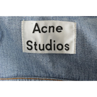 Acne Jacket/Coat Cotton in Blue