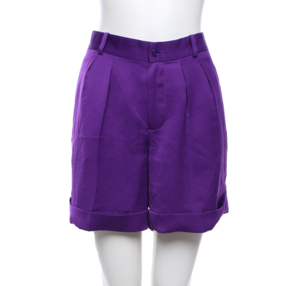 Ralph Lauren Shorts Silk in Violet