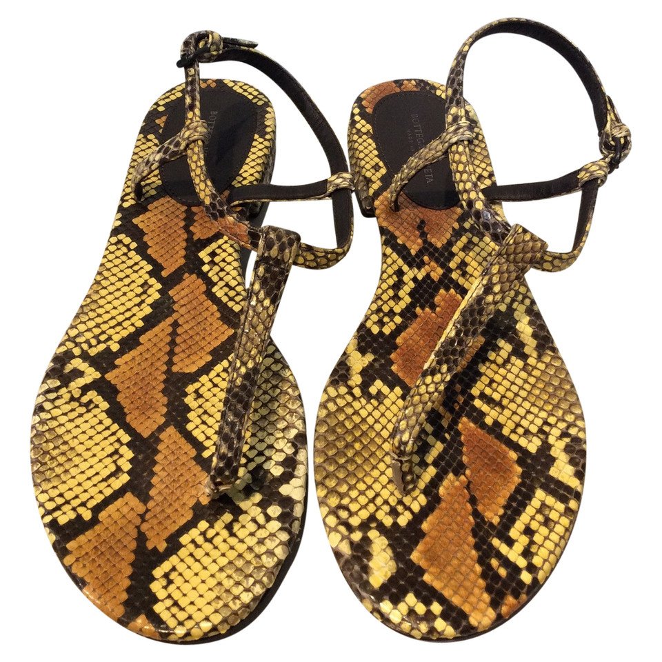 Bottega Veneta Sandales en Cuir