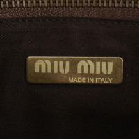 Miu Miu Handtasche aus Wildleder