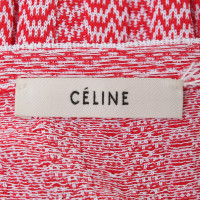 Céline Top in rosso / bianco