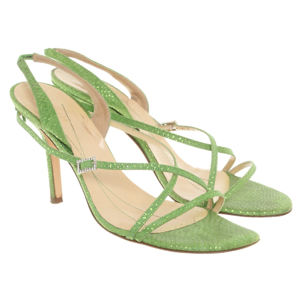 Kate Spade Sandales en Cuir en Vert