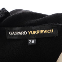 Gaspard Yurkievich Black Cape dress  