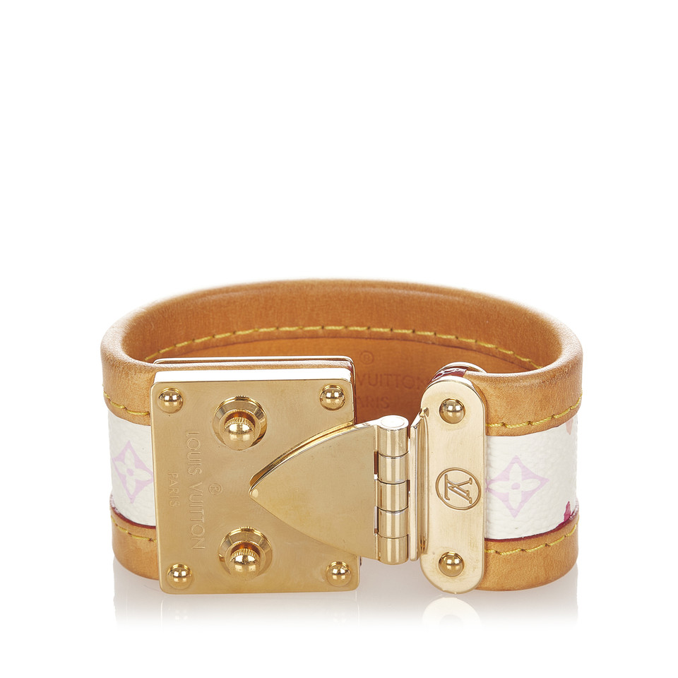 Louis Vuitton Armband Canvas in Wit
