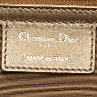 Christian Dior Panarea Tote Bag Medium Canvas in Brown