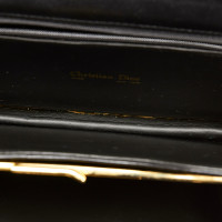 Christian Dior Umhängetasche aus Leder in Schwarz