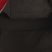 Gucci Rucksack aus Leder in Rot