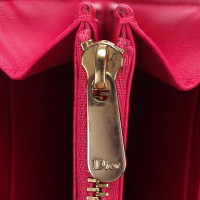 Christian Dior Borsette/Portafoglio in Pelle in Rosso