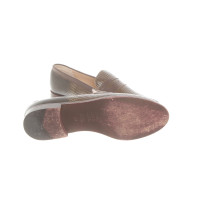 My Suelly Slippers/Ballerinas Leather in Olive