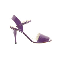 Dolce & Gabbana Sandalen Lakleer in Violet