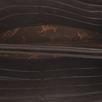 Longchamp Täschchen/Portemonnaie aus Leder in Braun
