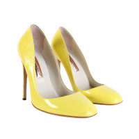 Rupert Sanderson Sandals Patent leather in Yellow