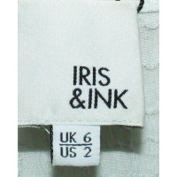 Iris & Ink Top en Soie en Blanc