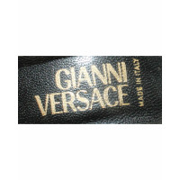 Gianni Versace Sandals Leather in Red