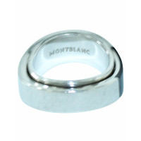 Mont Blanc Ring Staal in Zwart