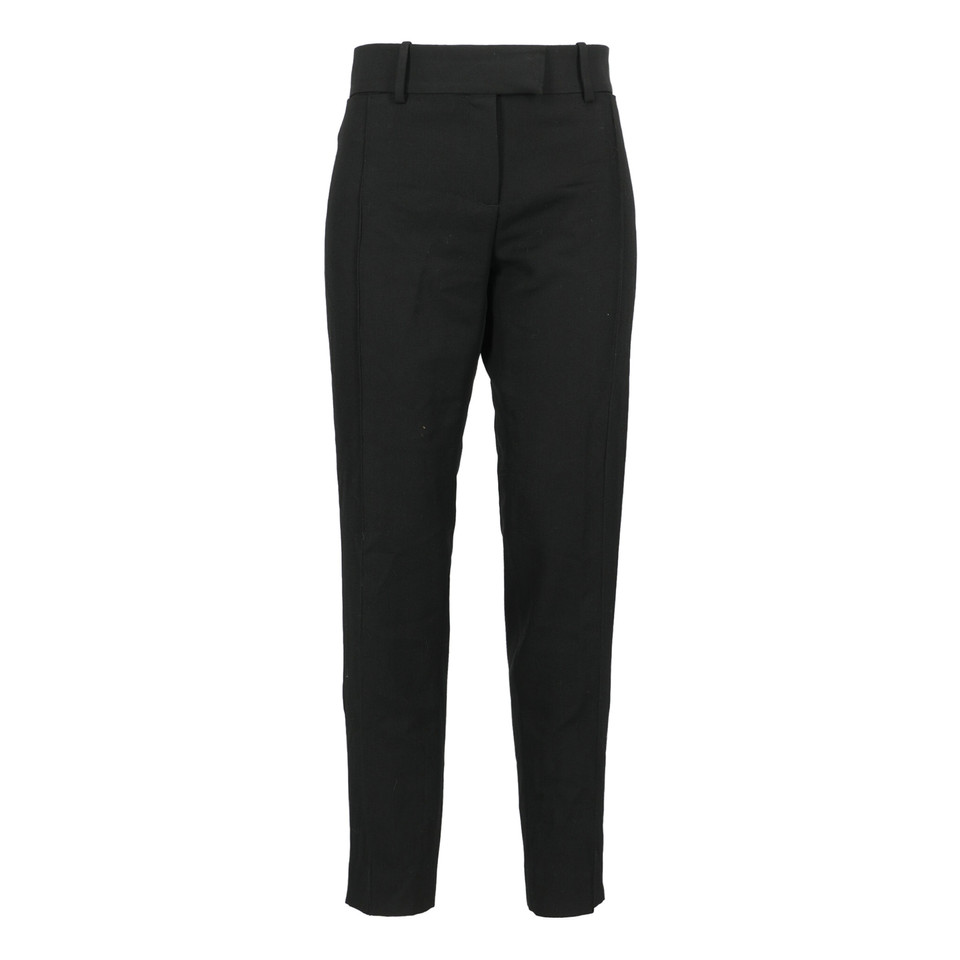 Céline Paire de Pantalon en Laine en Noir