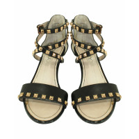 Dkny Sandals Leather in Black