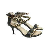 Dkny Sandals Leather in Black