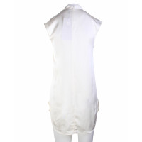 Céline Kleid aus Seide in Weiß