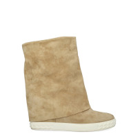 Casadei Ankle boots Leather in Beige