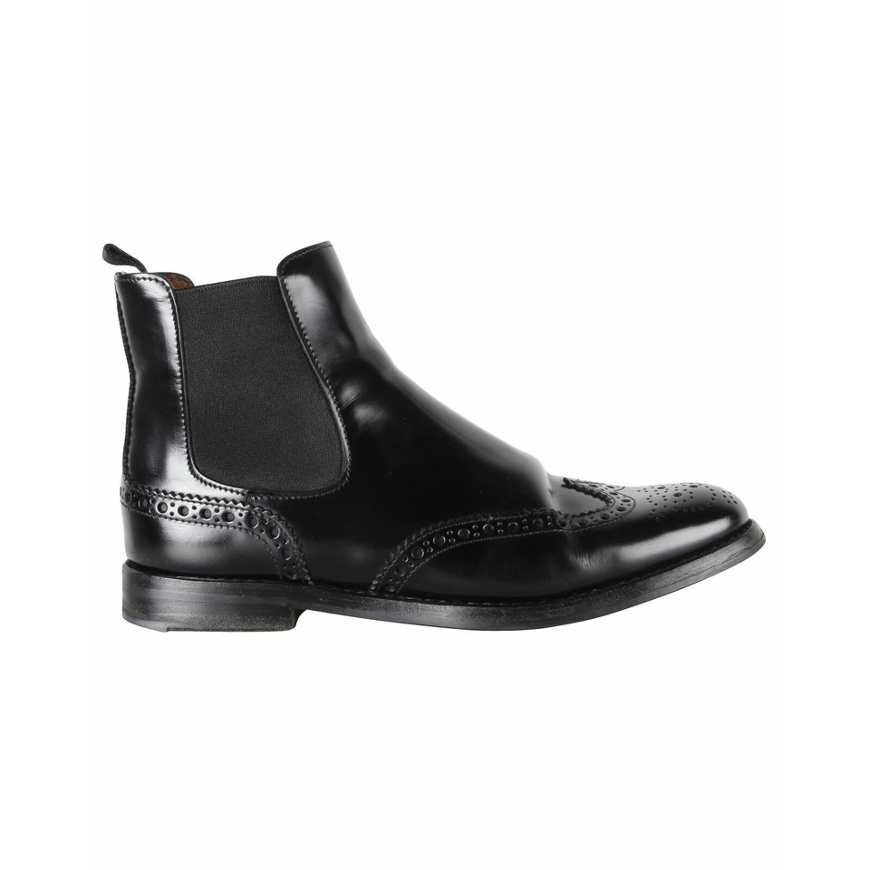 Church's Boots Leather in Black