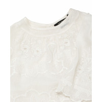 Isabel Marant Top en Ramie en Blanc