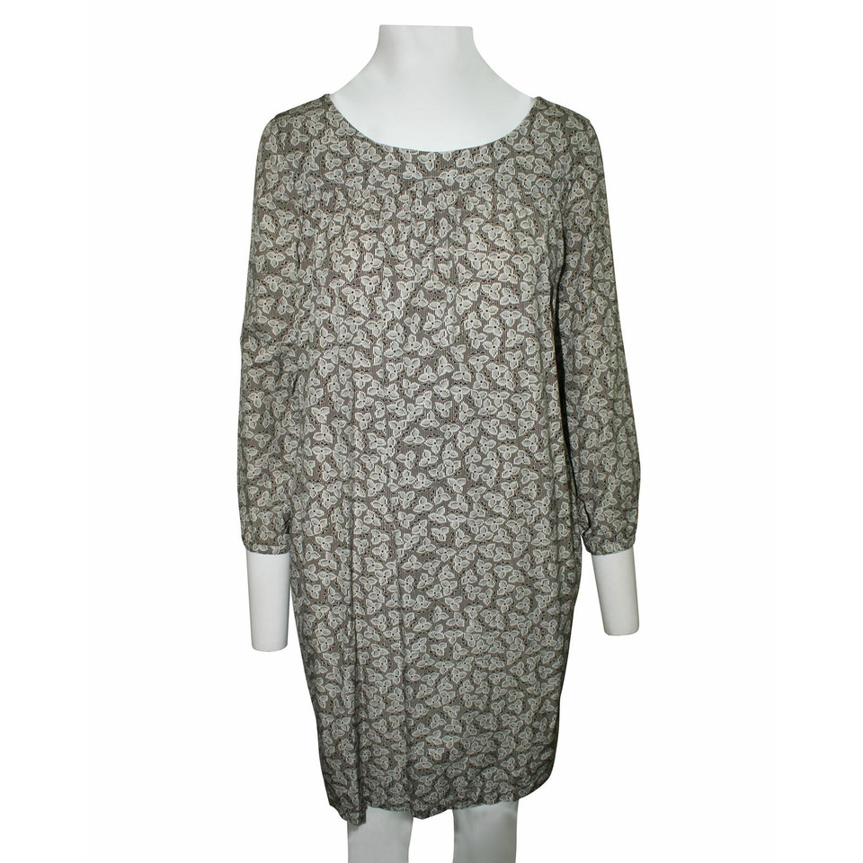 A.P.C. Kleid aus Baumwolle in Braun