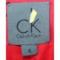Calvin Klein Robe en Laine en Rouge