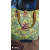 Campomaggi Shoulder bag Cotton in Yellow